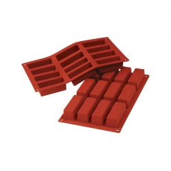 Moule silicone 12 mini cakes – Silikomart professionnel 79 x 29 mm