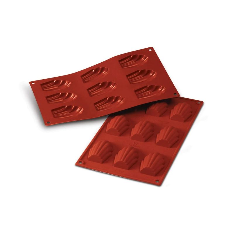 Moule plaque silicone madeleine Silikomart
