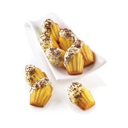 Moule plaque silicone madeleine Silikomart