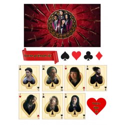 Kit Topper Gâteau Poker, Las-Vegas et Bet – Feuille Azyme ou Sucre à Personnaliser