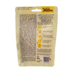 Candy Melts® Wilton 125 g – Chocolat de Couverture Coloré pour Cake Pops, Moulage & Décorations blanc