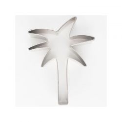 Emporte-pièce Palmier Inox 8 cm – Découpe précise pour biscuits, pâte à sucre et fondant