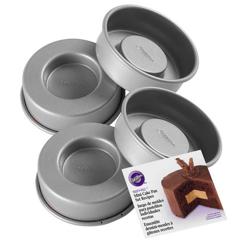 Ensemble de mini moules à gâteau savoureux/2 Wilton