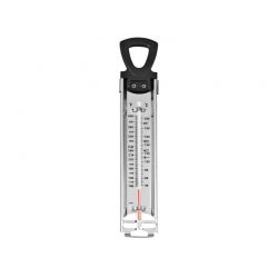Thermomètre à bonbon professionnel Wilton – Précision de 40 à 200°C pour confiseries, fritures et chocolat