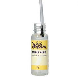 Colle Alimentaire Wilton – Fixation invisible pour décors en sucre 22 g