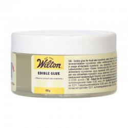 Colle Alimentaire Wilton – Fixation invisible pour décors en sucre 100 g