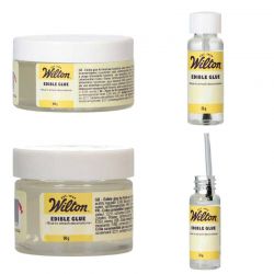 Colle Alimentaire Wilton – Fixation invisible pour décors en sucre (22 g, 50 g, 100 g)