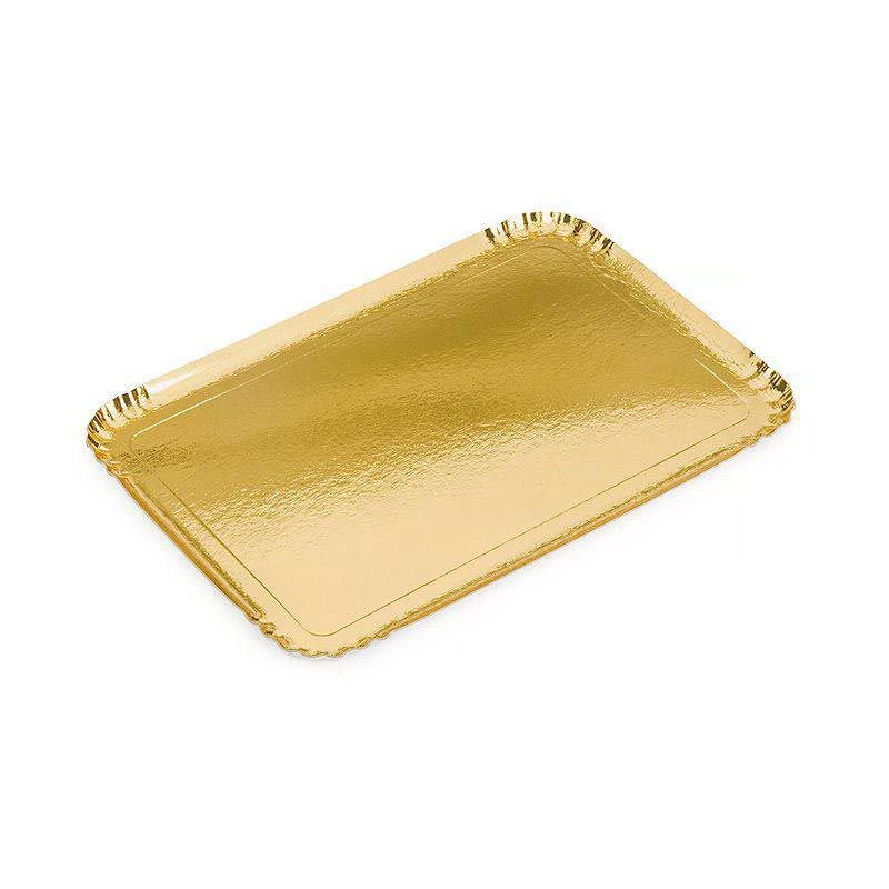 Plateau Traiteur Rectangulaire – Or – 28x19 cm et 42x28 cm – À l’unité ou en lot Plateau Traiteur Rectangulaire – Or – 28x19 cm et 42x28 cm – À l’unité ou en lot