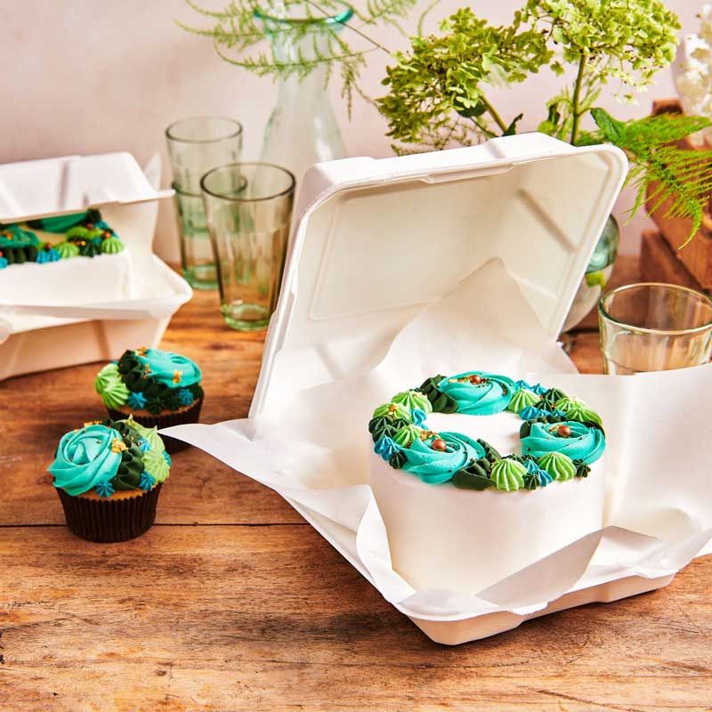 Boîte à Gâteau Bento FunCakes – Blanc 20,8 × 22,1 cm (Pack de 10) Boîte à Gâteau Bento FunCakes – Blanc 20,8 × 22,1 cm (Pack de 10)