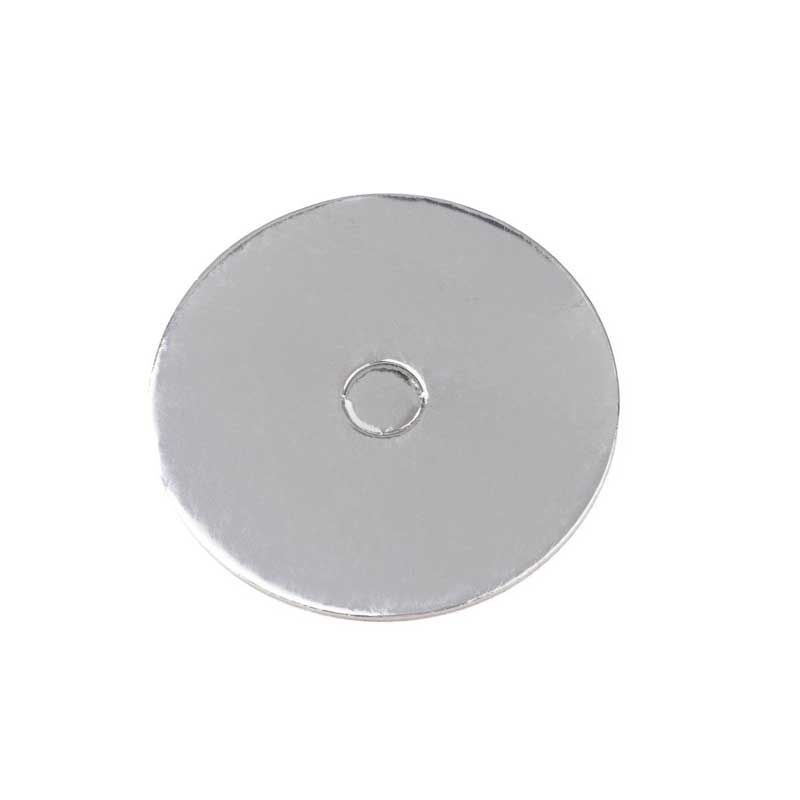 LOYAL Cake Board Rond Argent Perforé – Support gâteau 2,5 mm avec trou central 10 cm LOYAL Cake Board Rond Argent Perforé – Support gâteau 2,5 mm avec trou central 10 cm
