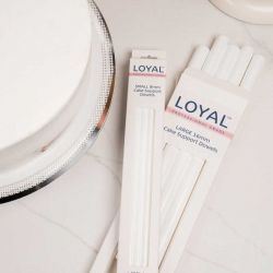 Dowel Support LOYAL – Grand Modèle (x5) pour Montage de Gâteau Stable