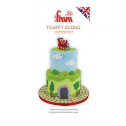 Emporte-pièce Nuage set/5 FMM sugarcraft