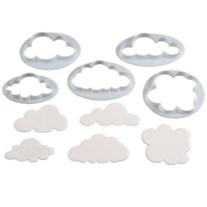 Emporte-pièce Nuage set/5 FMM sugarcraft Emporte-pièce Nuage set/5 FMM sugarcraft