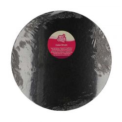 Plateau Cake Drum Noir Épais 12 mm – Rond FunCakes (Ø 20/25/30/35 cm), réutilisable