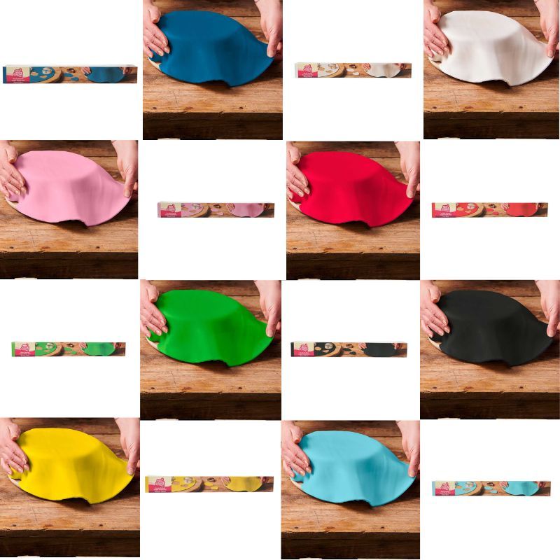 FunCakes – Pâte à Sucre Étalée 430 g (disque prêt à poser) – Couleurs au choix FunCakes – Pâte à Sucre Étalée 430 g (disque prêt à poser) – Couleurs au choix