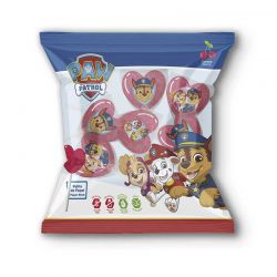 Sucettes Cœur Pat’Patrouille – Bonbons thématiques sans gluten, sans lactose, colorants naturels