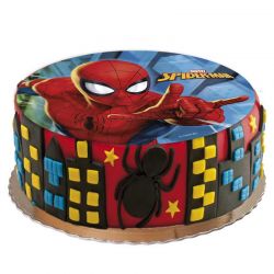 Disque Comestible Spider-Man Marvel Ø20 cm – Impression officiel