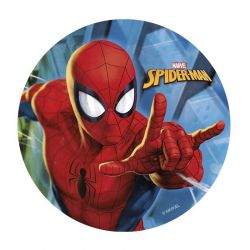 Disque Comestible Spider-Man Marvel Ø20 cm – Impression officiel
