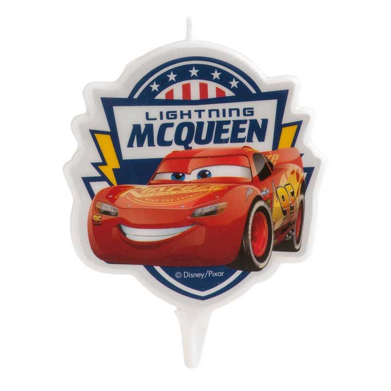 Bougie Flash McQueen – Cars Disney•Pixar | Décoration d’anniversaire pour gâteau Bougie Flash McQueen – Cars Disney•Pixar | Décoration d’anniversaire pour gâteau