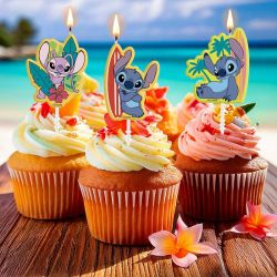 Bougie Anniversaire Stitch – 4 modèles