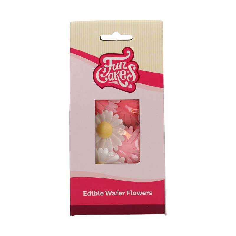 FunCakes Fleurs en Papier Comestible – Marguerites (x13) | Azyme