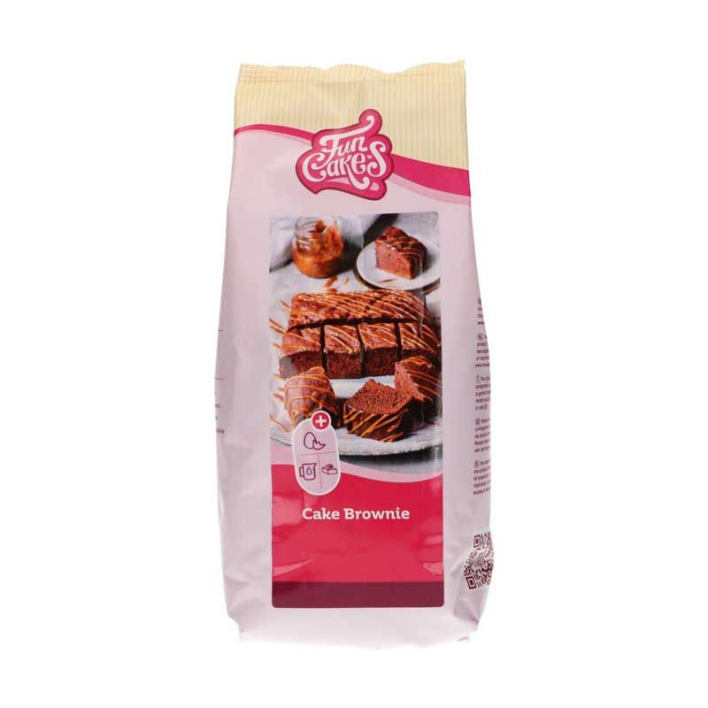 Préparation Brownie FunCakes 1 kg – Brownies moelleux, résultat pro à la maison