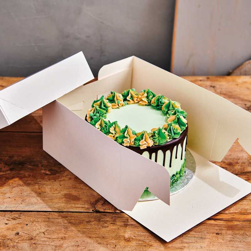 Boîte de Transport Gâteau – Blanche – Hauteur 20 cm – FunCakes Boîte de Transport Gâteau – Blanche – Hauteur 20 cm – FunCakes