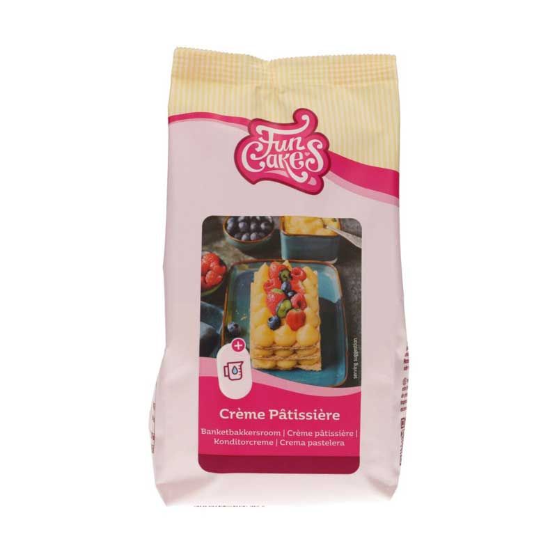 FunCakes – Mix pour Crème Pâtissière Vanille (500 g & 1 kg) – Stable à la cuisson, résultat pro FunCakes – Mix pour Crème Pâtissière Vanille (500 g & 1 kg) – Stable à la cuisson, résultat pro