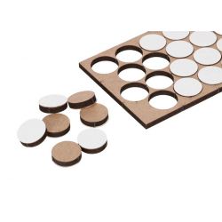 Simply Making – Pieds ronds autocollants pour plateaux à gâteaux (pk/20)