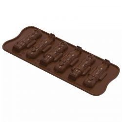 Moule Chocolat Casse-Noisette en Silicone Platinum – Choco Noël