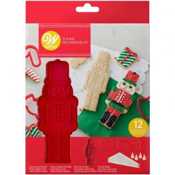 Wilton Kit Tampons à Biscuits Casse-Noisette – Spécial Biscuits de Noël