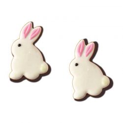 Wilton Emporte-pièce Nesting Lapin Set/3 – 3 tailles en inox pour biscuits, fondant & pâte d’amande