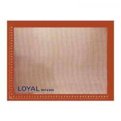 Tapis de Cuisson Silicone LOYAL Prep & Bake 58,5 x 38,5 cm – Fibre de verre, antiadhésif, -40°C à 250°C