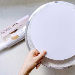 LOYAL Tapis Antidérapants en Silicone Ø30 cm (Lot de 2) – Stabilité Pro pour Plateau Tournant