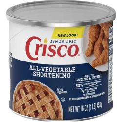 Crisco 453 G graisse végétal pour pâte à sucre