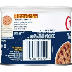 Crisco 453 G graisse végétal pour pâte à sucre