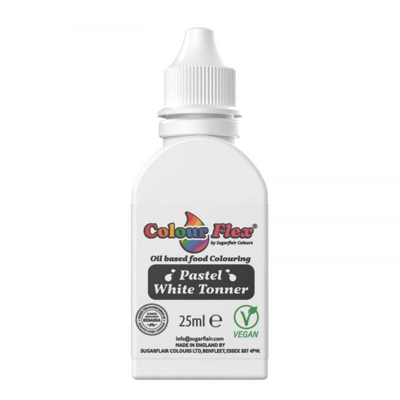 Sugarflair Colourflex Oil 25 ml - Colorant Alimentaire Liposoluble Ultra Concentré