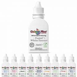 Sugarflair Colourflex Oil 25 ml - Colorant Alimentaire Liposoluble Ultra Concentré