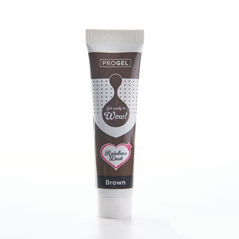 ProGel colorant alimentaire Marron Rainbow Dust
