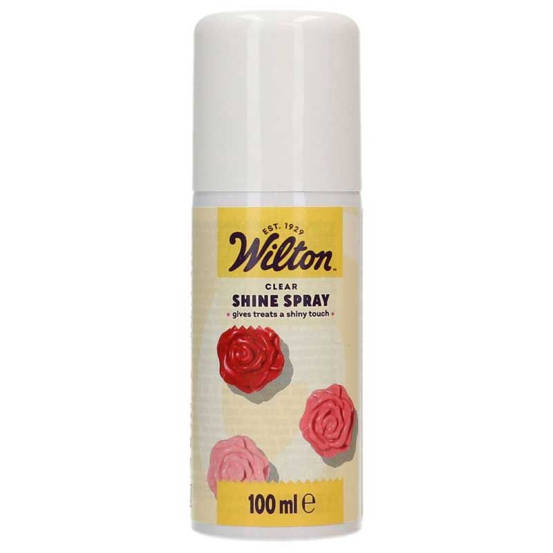 Wilton Clear Shine Spray 100 ml – Spray Brillance Transparent pour Gâteaux