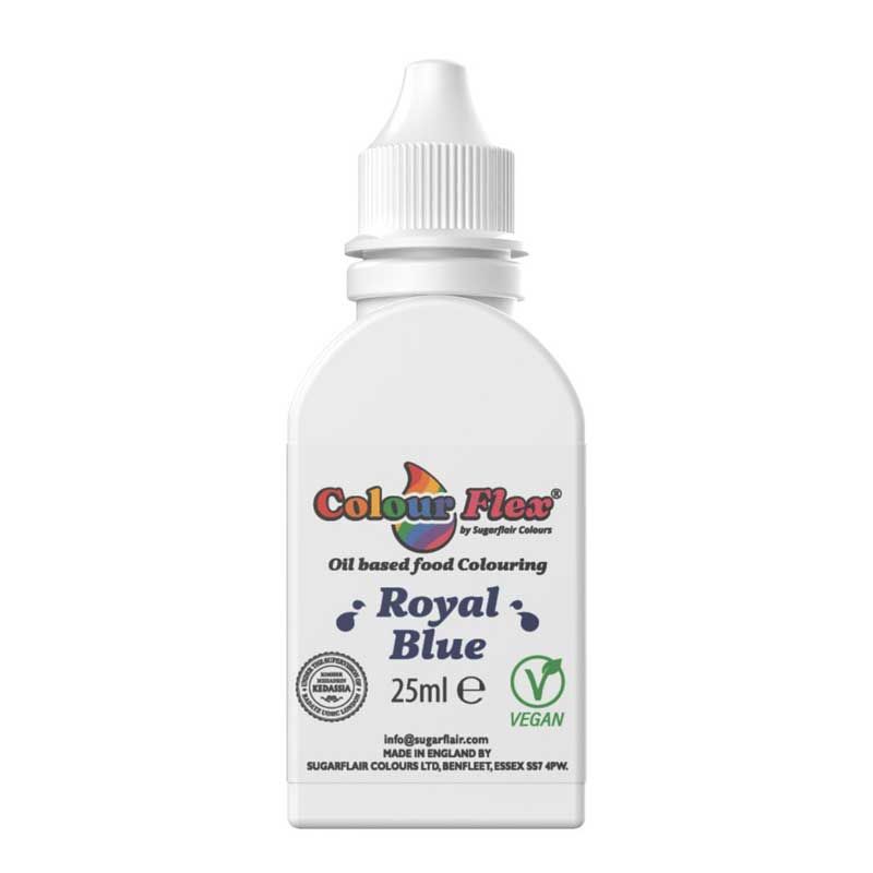 Sugarflair Colourflex Oil 25 ml - Colorant Alimentaire Liposoluble Ultra Concentré