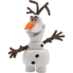 Disney Figure Frozen Olaf – Figurine décorative La Reine des Neiges pour gâteau d’anniversaire