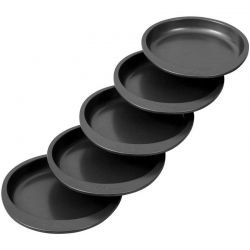 Wilton Easy Layers Set de 5 Moules à Gâteau 15 cm – Pour Layer Cakes, Rainbow Cakes et Bento Cakes