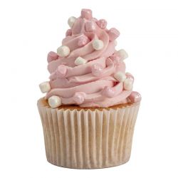 Crunch Mallows Rose et Blanc – Mini Guimauves Croustillantes pour Décoration de Gâteaux et Cupcakes