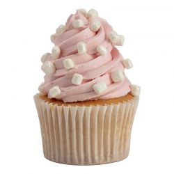 Crunch Mallows Blanc Nacré – Mini Guimauves Croustillantes pour Décoration de Gâteaux, Cupcakes et Pâtisseries