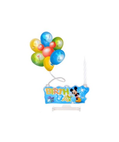 Bougie Mickey sonne et s'allume Disney Bougie Mickey sonne et s'allume Disney