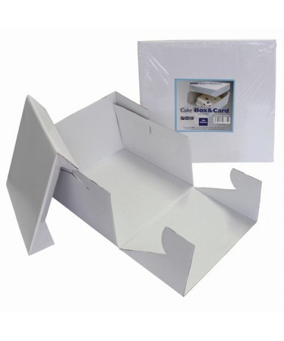 Boîte à gâteau 25x25x15cm PME Boîte à gâteau 25x25x15cm PME