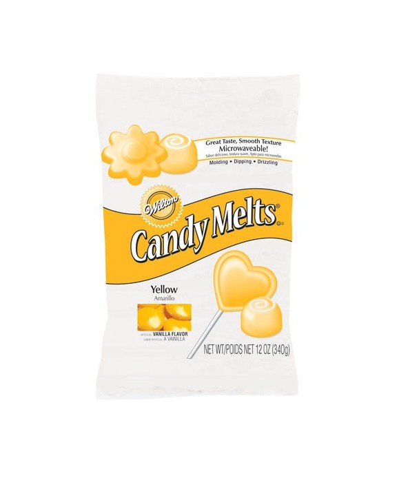 Wilton Candy Melts Jaune 340G Wilton Candy Melts Jaune 340G