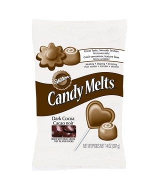 Wilton Candy Melts Cacao noir 340G