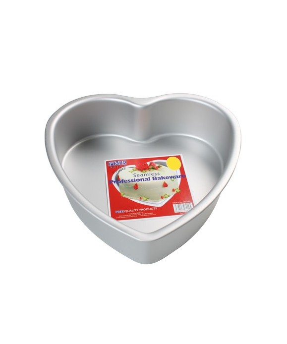 Moule coeur 15 cm hauteur 7,5 cm PME